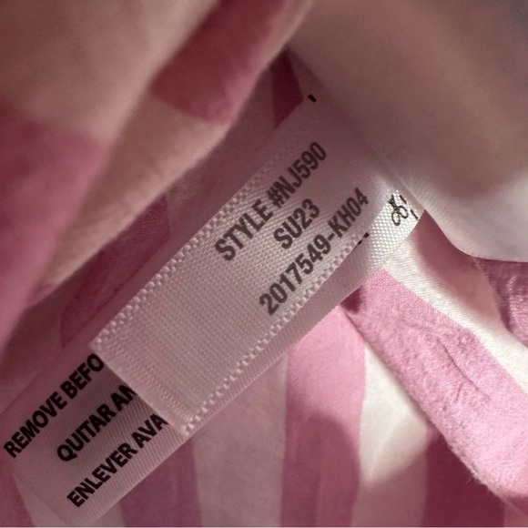 Madewell | Signature Poplin Oversized Shirt Shaded Pink Size Medium - Picture 6 of 7